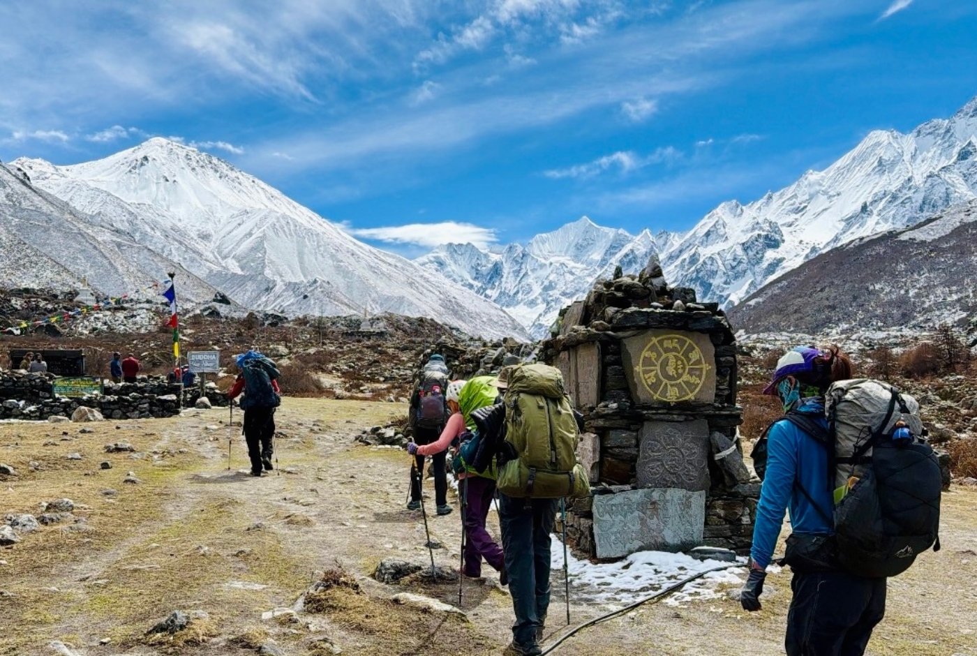 Langtang Valley trek Route