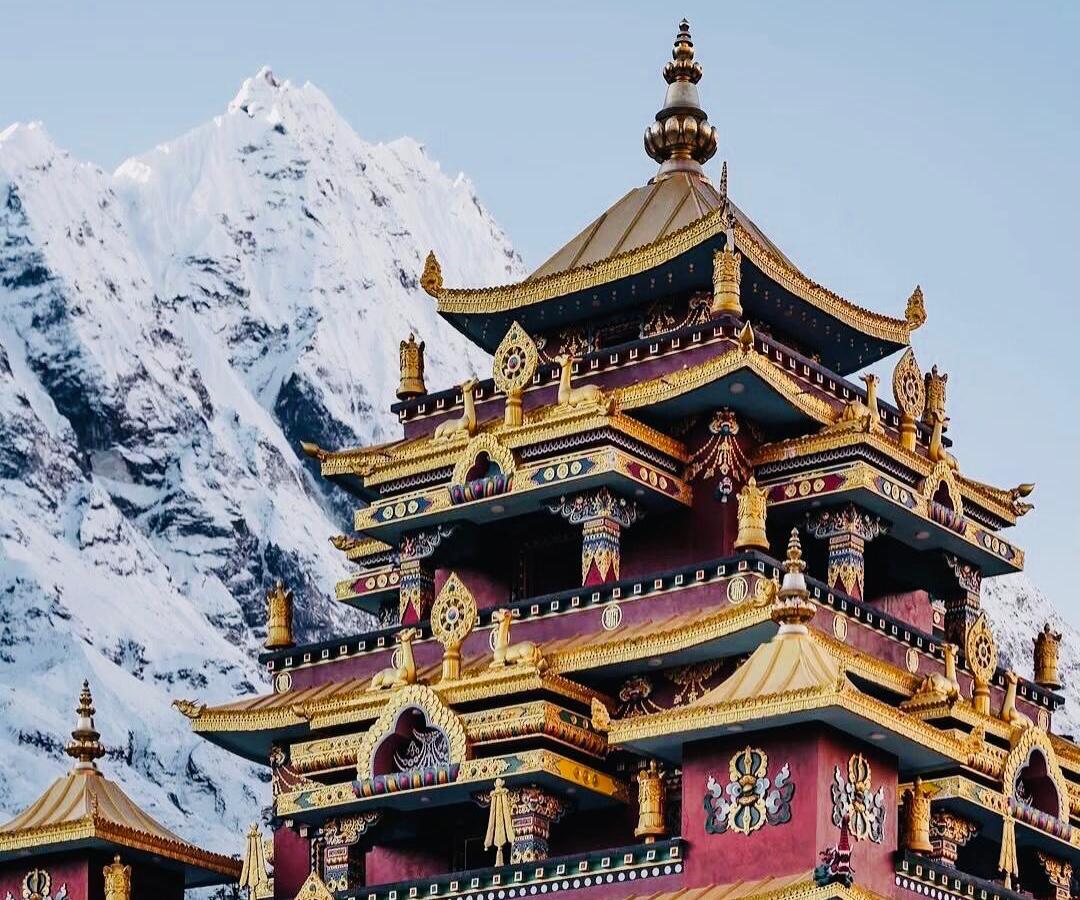 Tibetan Monastery in Manaslu