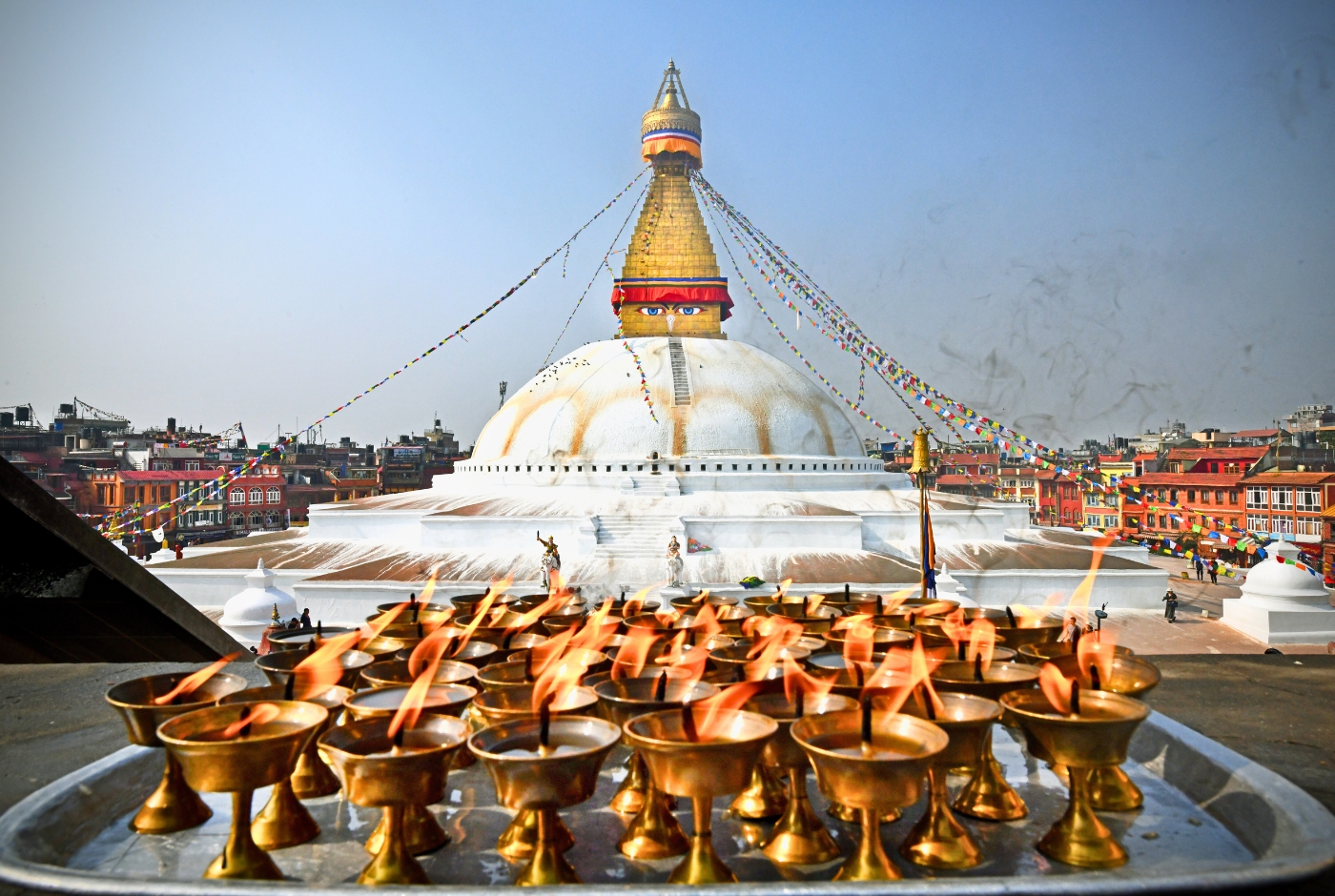 Boudhantah stupa